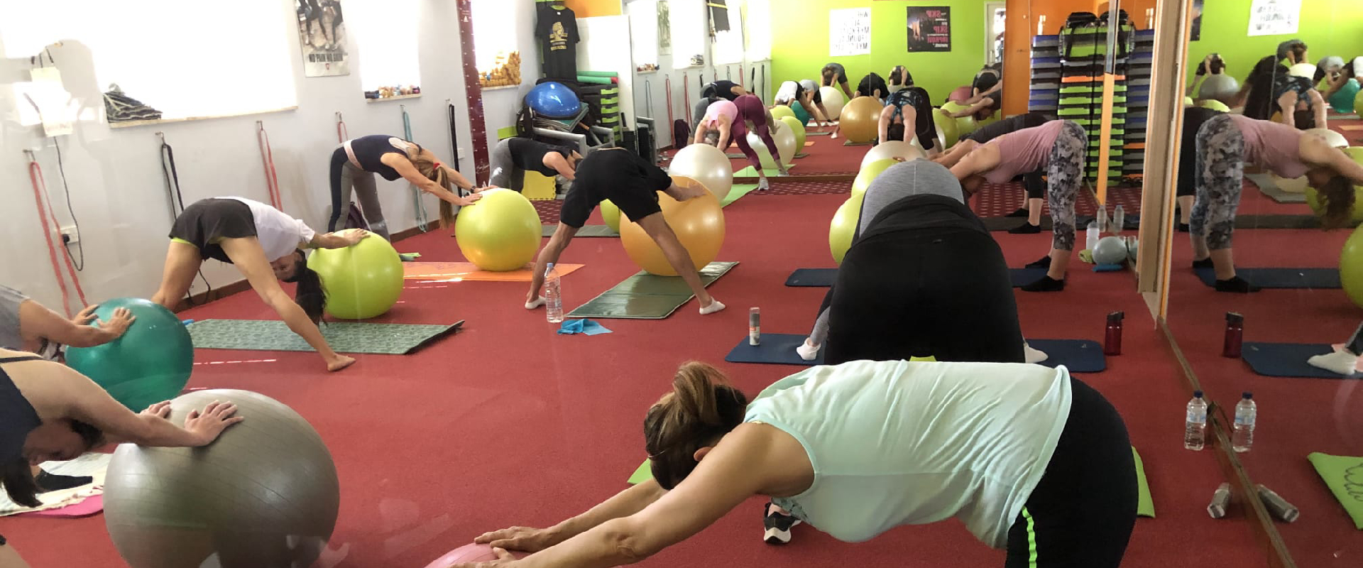 Pilates class